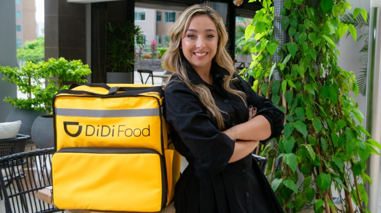 Catalina Arteaga, vocera de DiDi Food