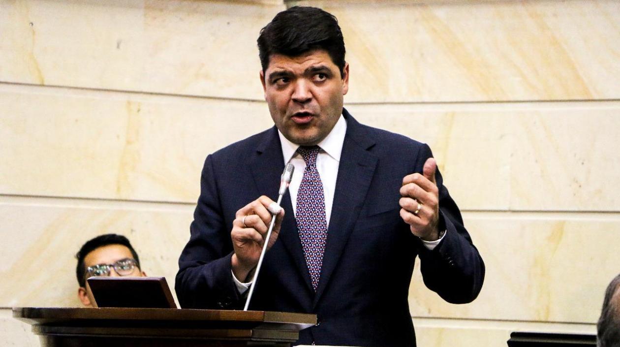 Juan Diego Gómez, presidente del Congreso.