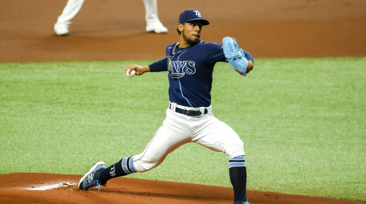 Luis Patiño, lanzador de Tampa Bay. 