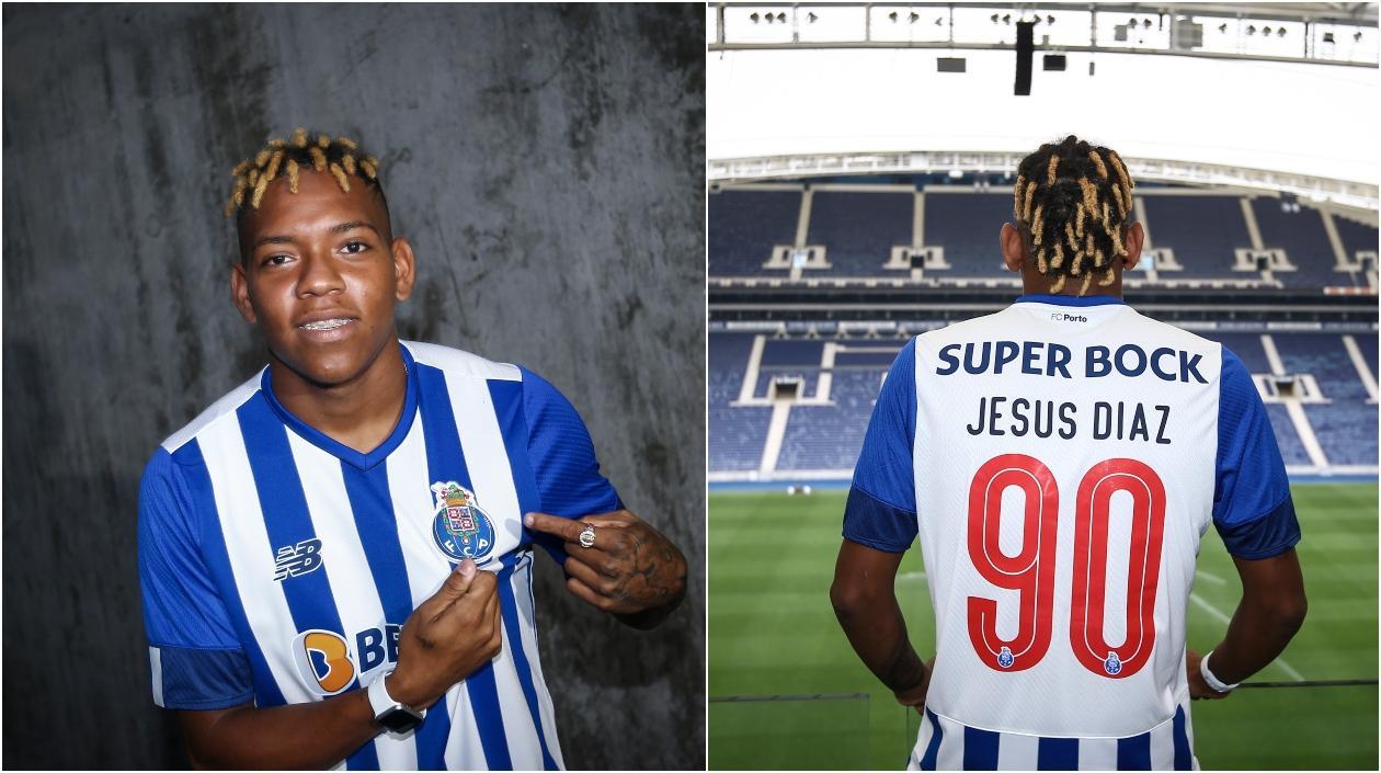 Jesús Díaz, jugador del Porto. 