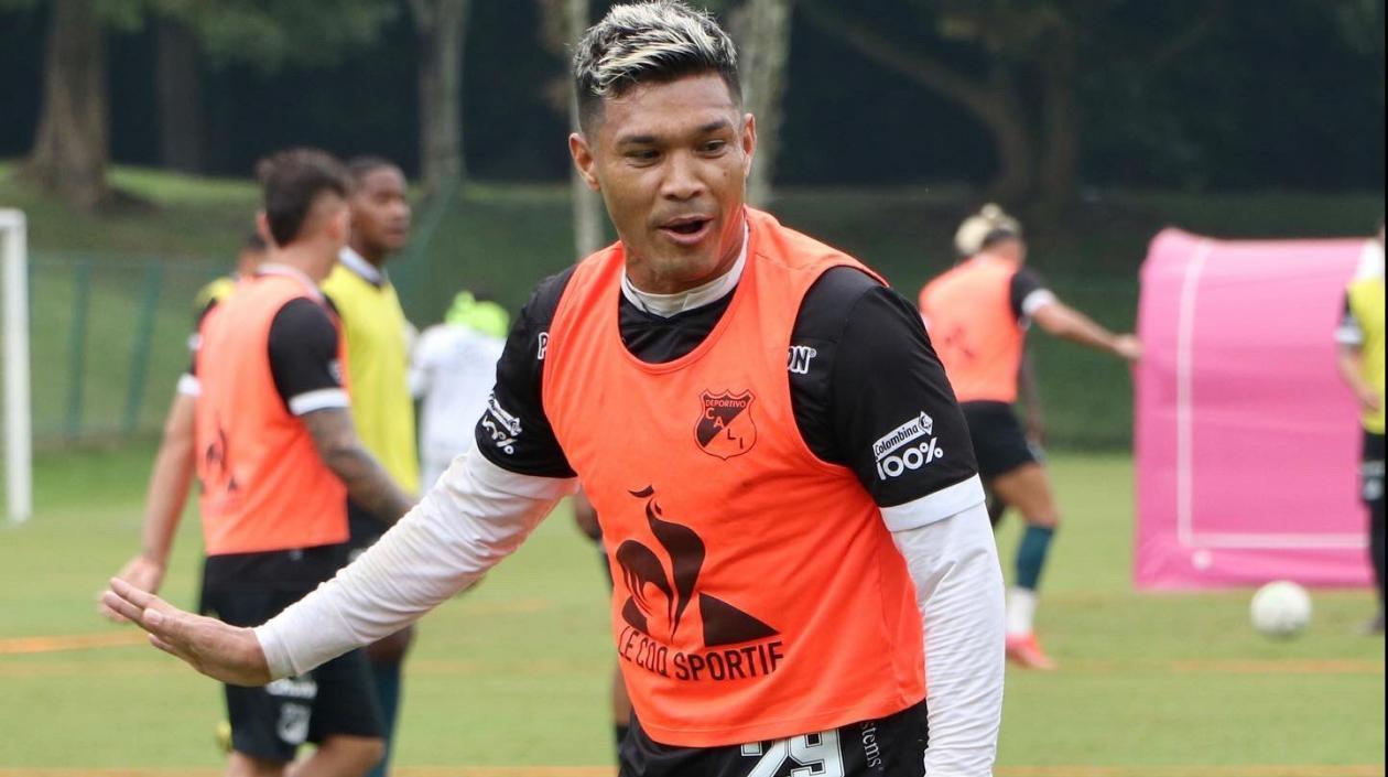 Teófilo Gutiérrez, delantero del Deportivo Cali.