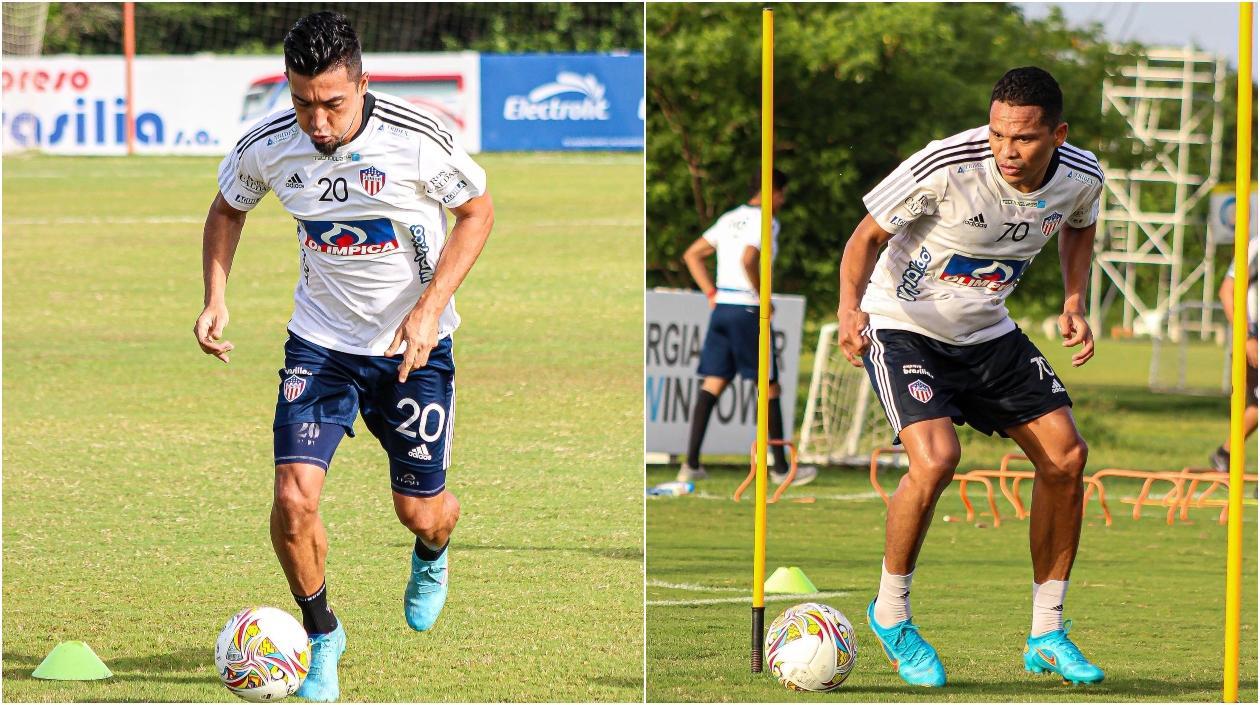 Fernando Uribe y Carlos Bacca.