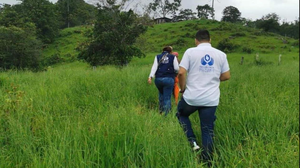 La Defensoría del Pueblo de Colombia en Tame.
