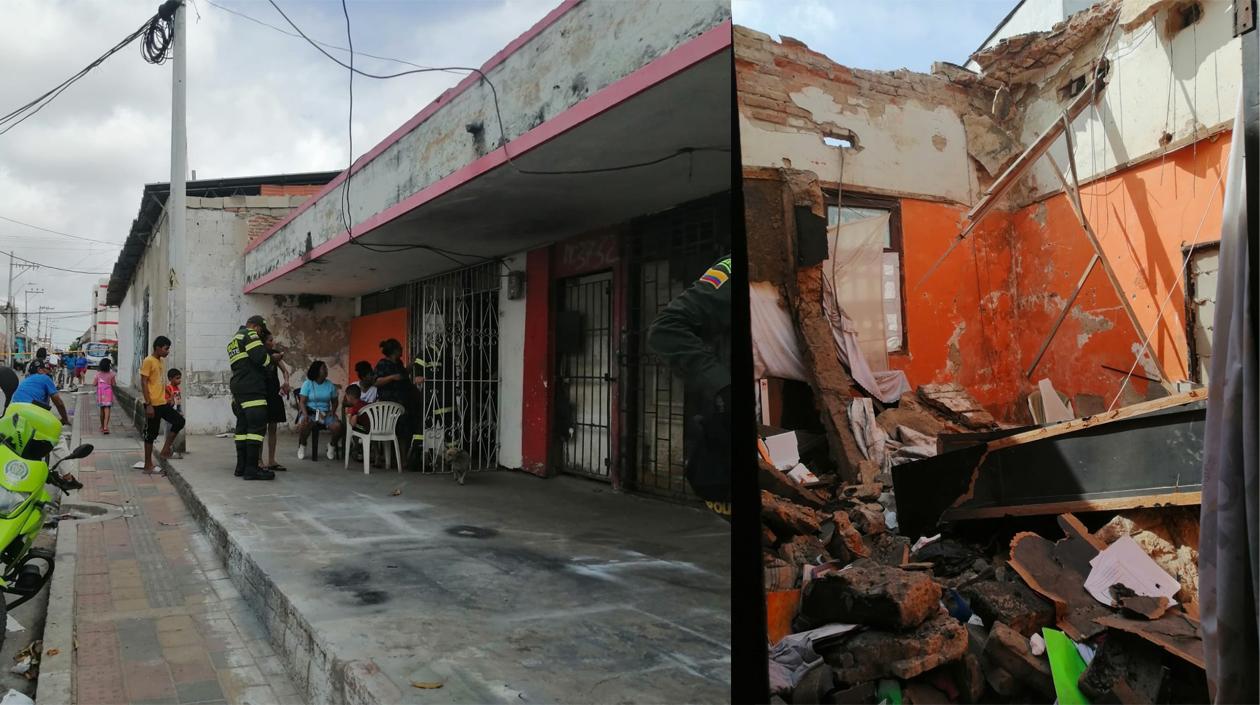 Estado en que quedó el inmueble afectado.