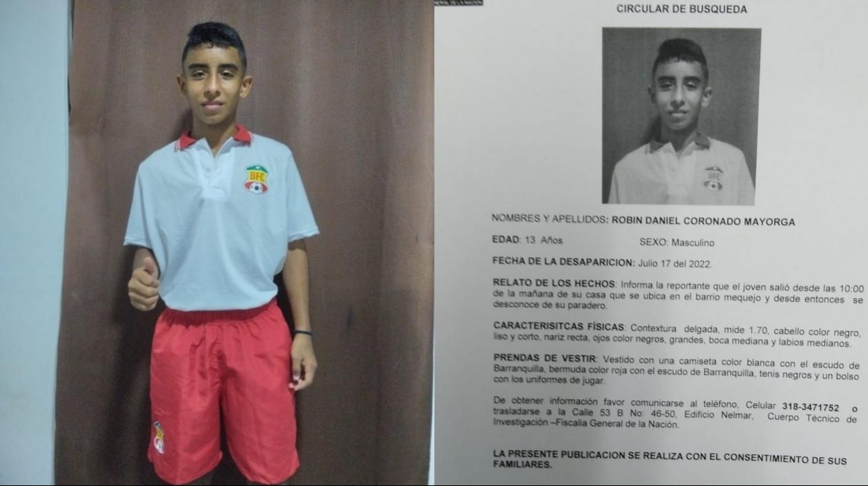 Robin Daniel Coronado Mayorga.