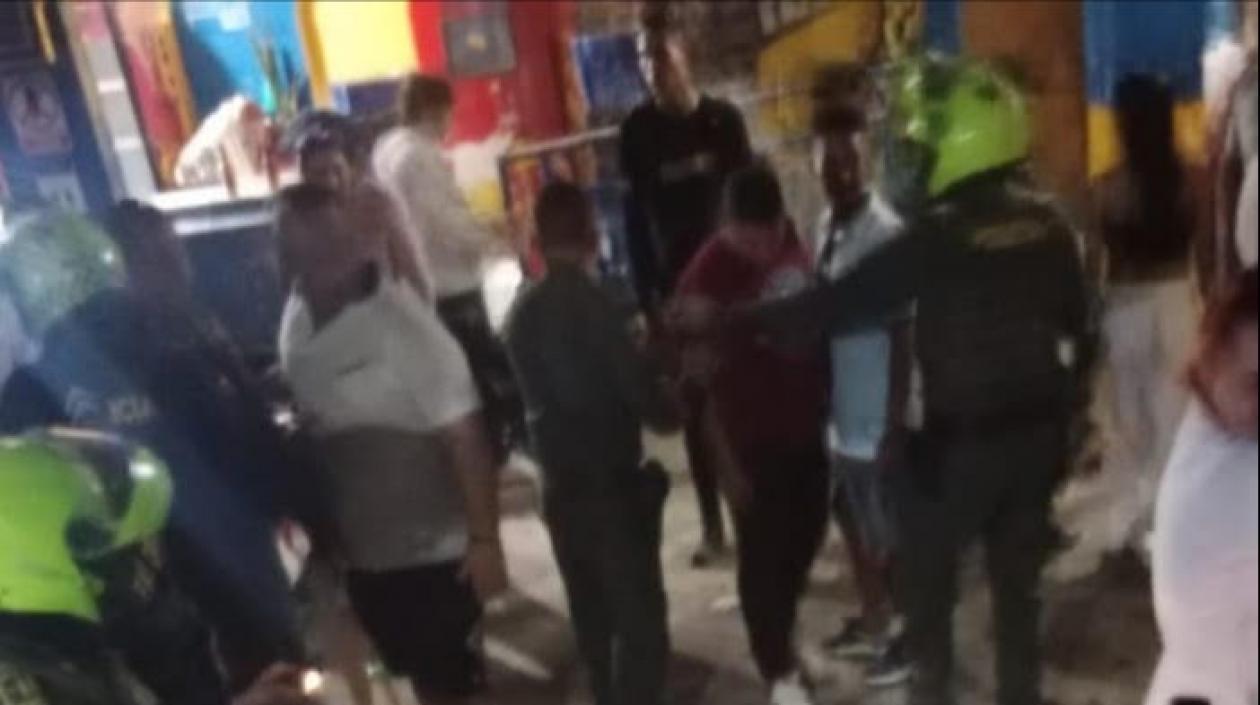 Lugar donde fue asesinado Miguel Ángel Ruíz Lascarro