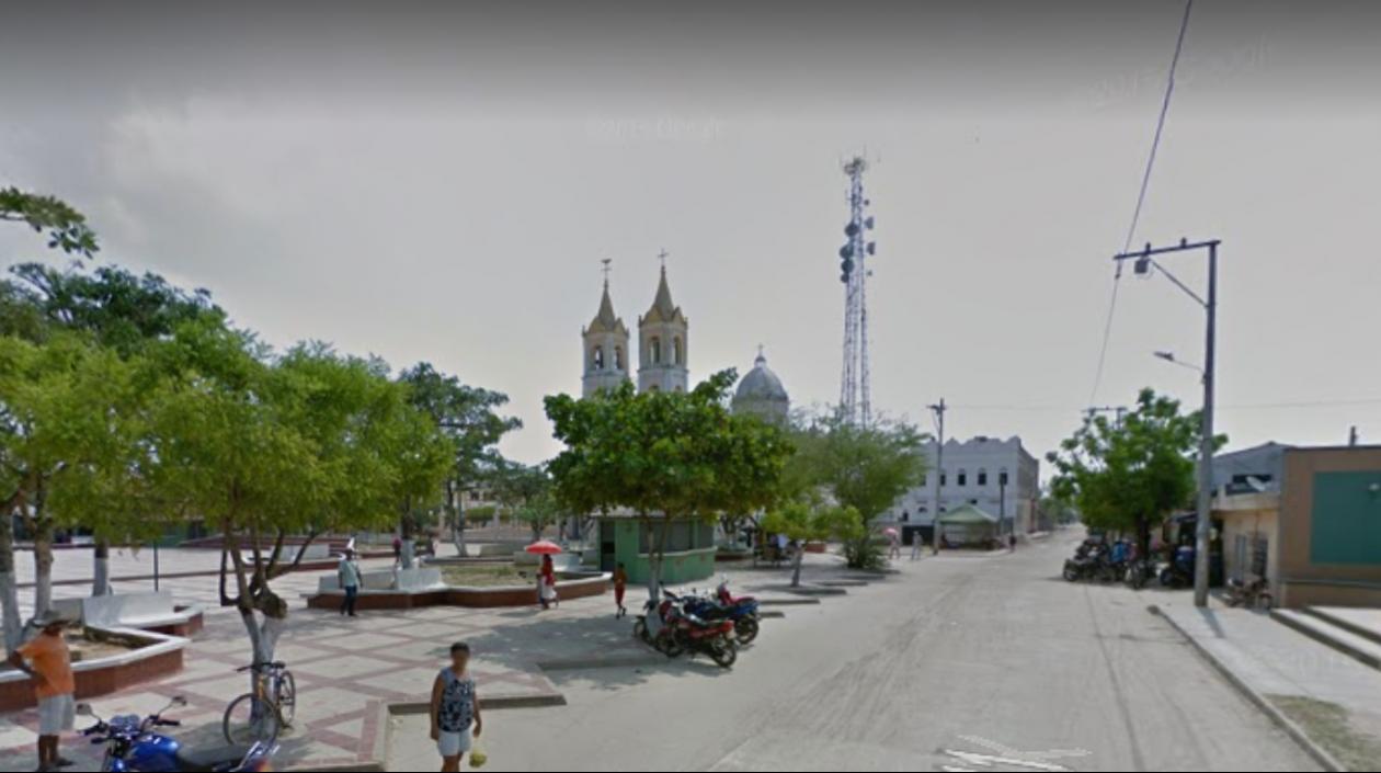 Aspecto de San Benito Abad. 