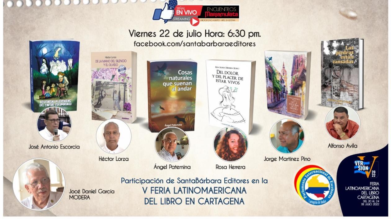 V feria latinoamericana del libro en Cartagena. 