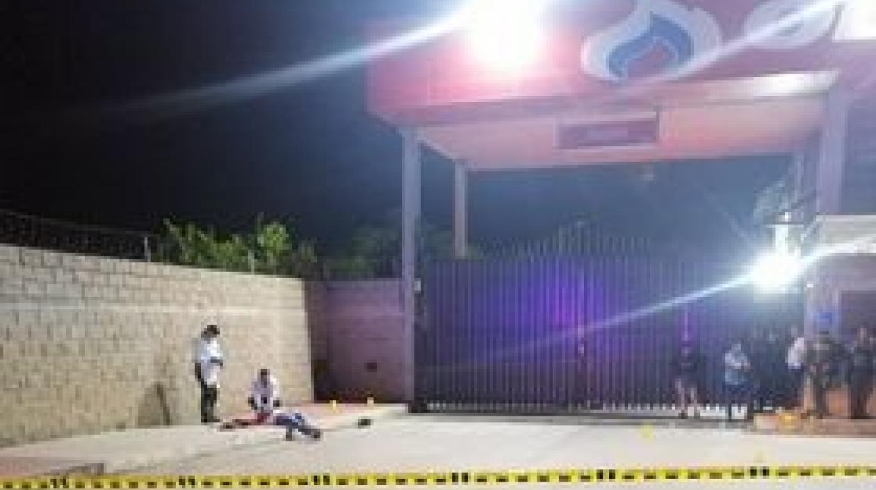 Lugar de los hechos.