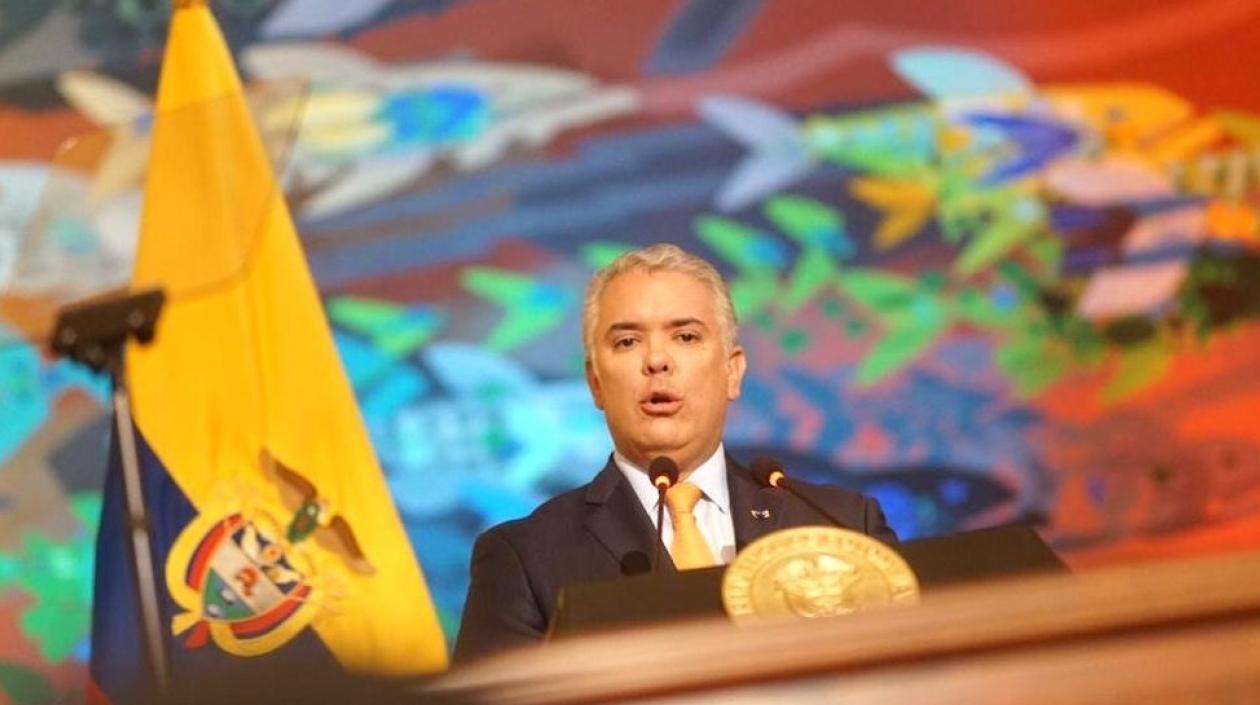 Iván Duque, Presidente de la República.
