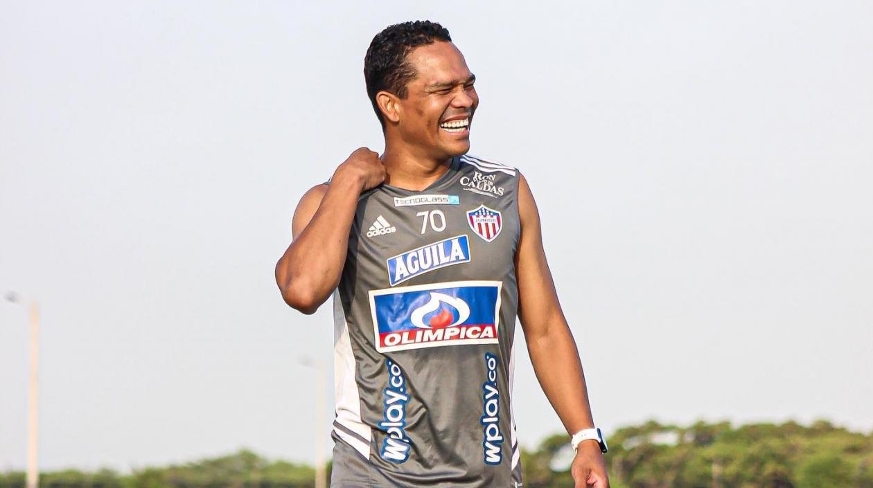 Carlos Bacca, delantero porteño. 