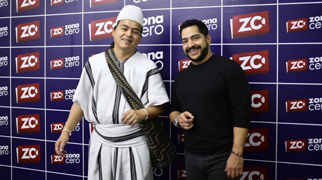 Kandymaku y Chico Soto, artistas.