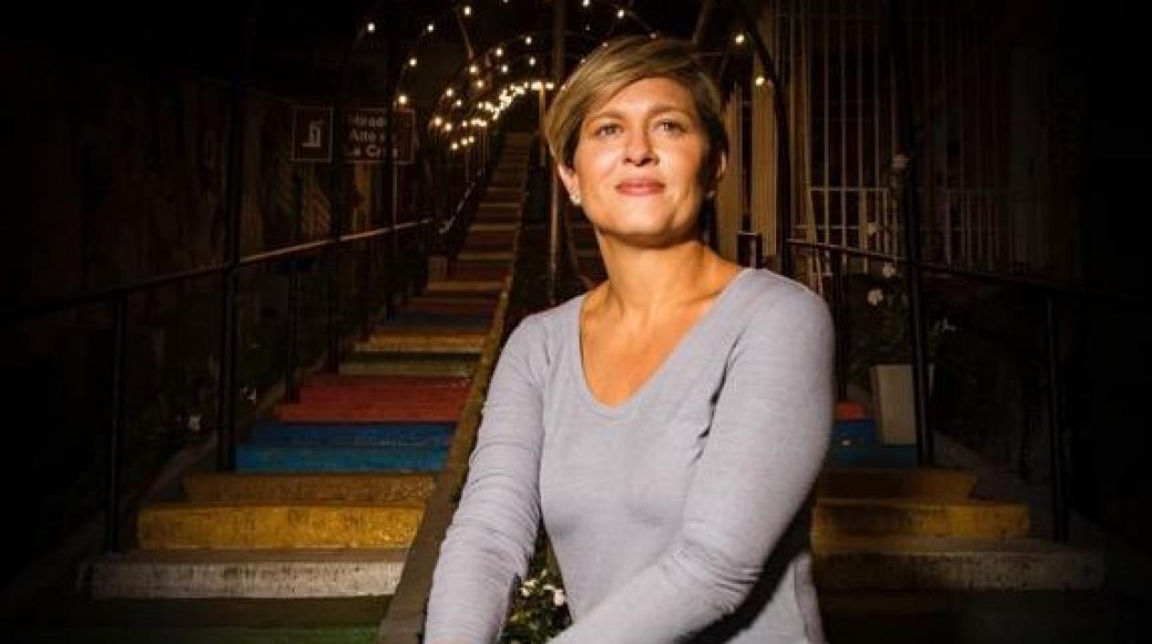 Verónica Alcocer, esposa de Gustavo Petro.