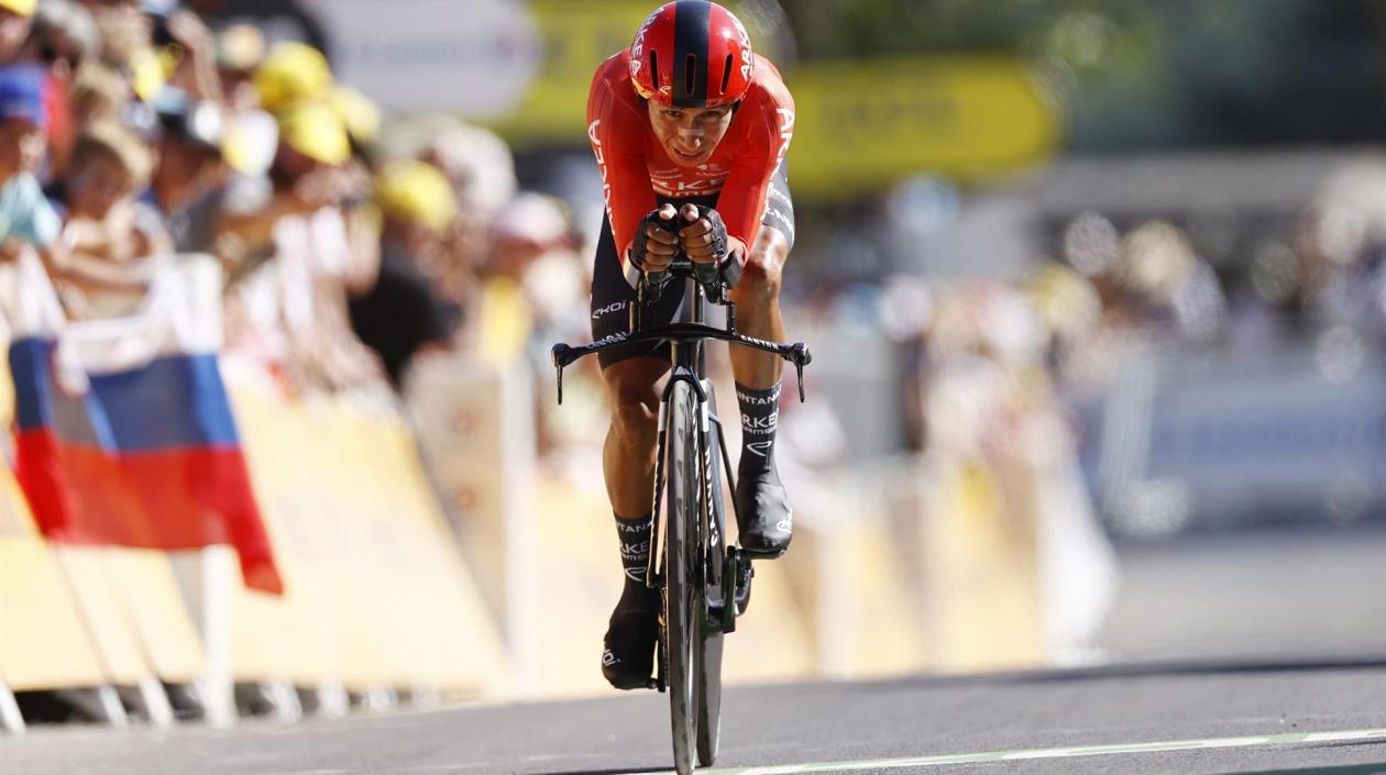 Nairo Quintana, ciclista colombiano. 