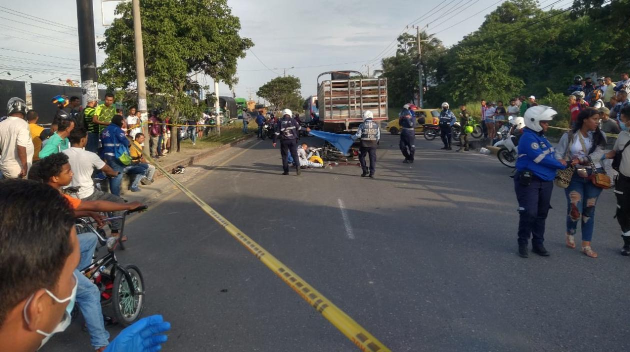 Lugar de los hechos.