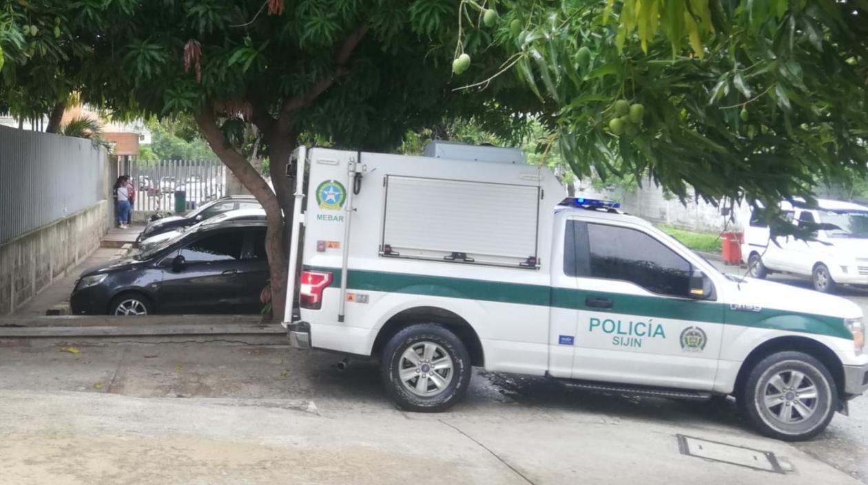 Instalaciones de Medicina Legal en Barranquilla.