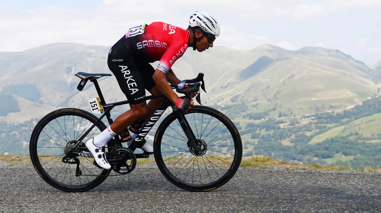 Nairo Quintana, ciclista colombiano. 