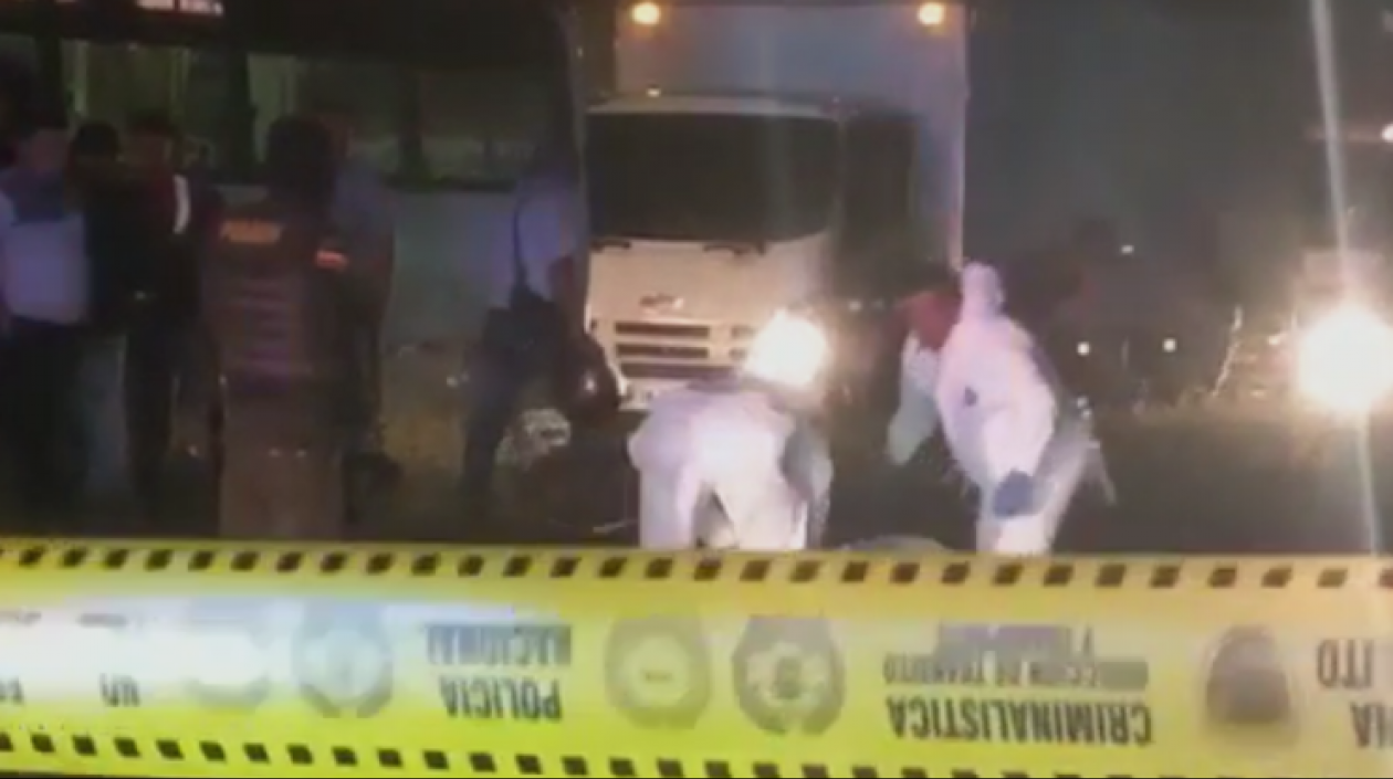 Accidente de tránsito.