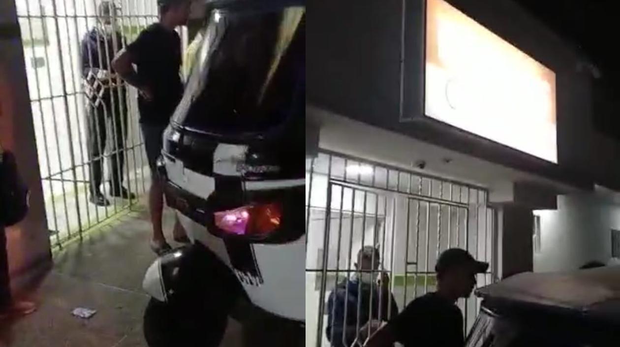 Lugar donde fueron llevado los heridos.