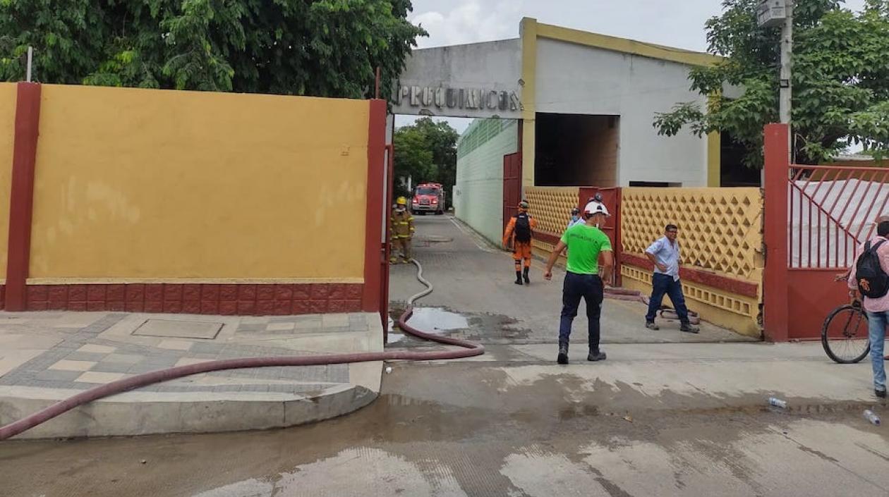 Acción controlada en Proquímicos.