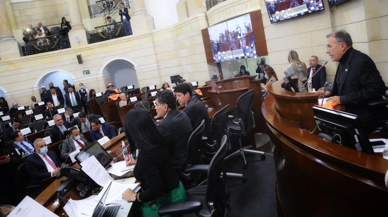 Imagen de la plenaria. 