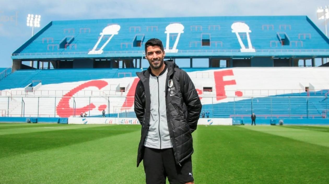Luis Suárez, atacante uruguayo. 