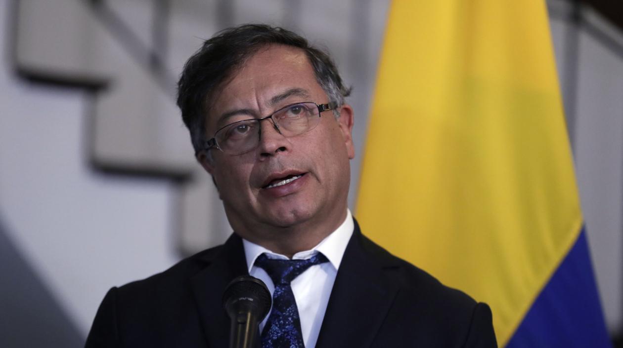 El Presidente electo Gustavo Petro.