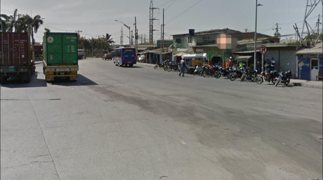 Lugar de los hechos.