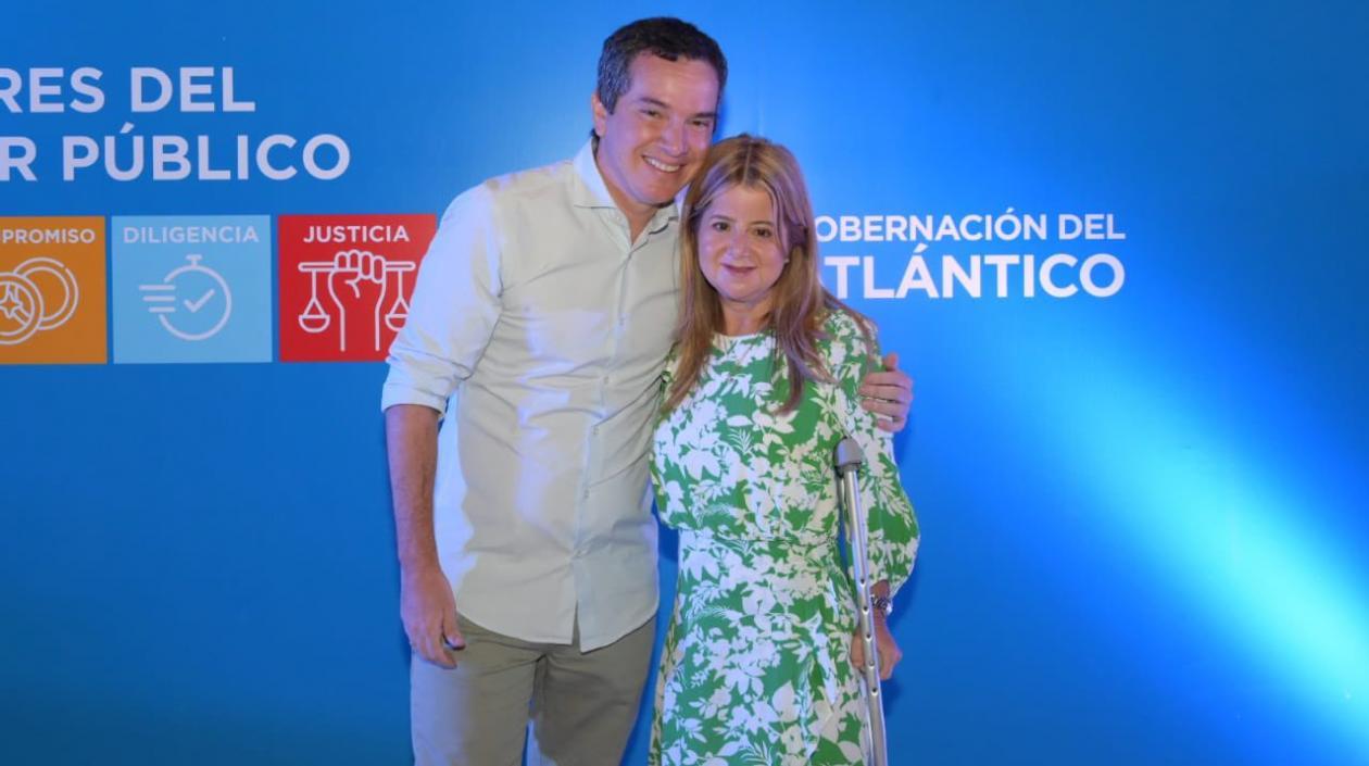 Miguel Vergara y Elsa Noguera.