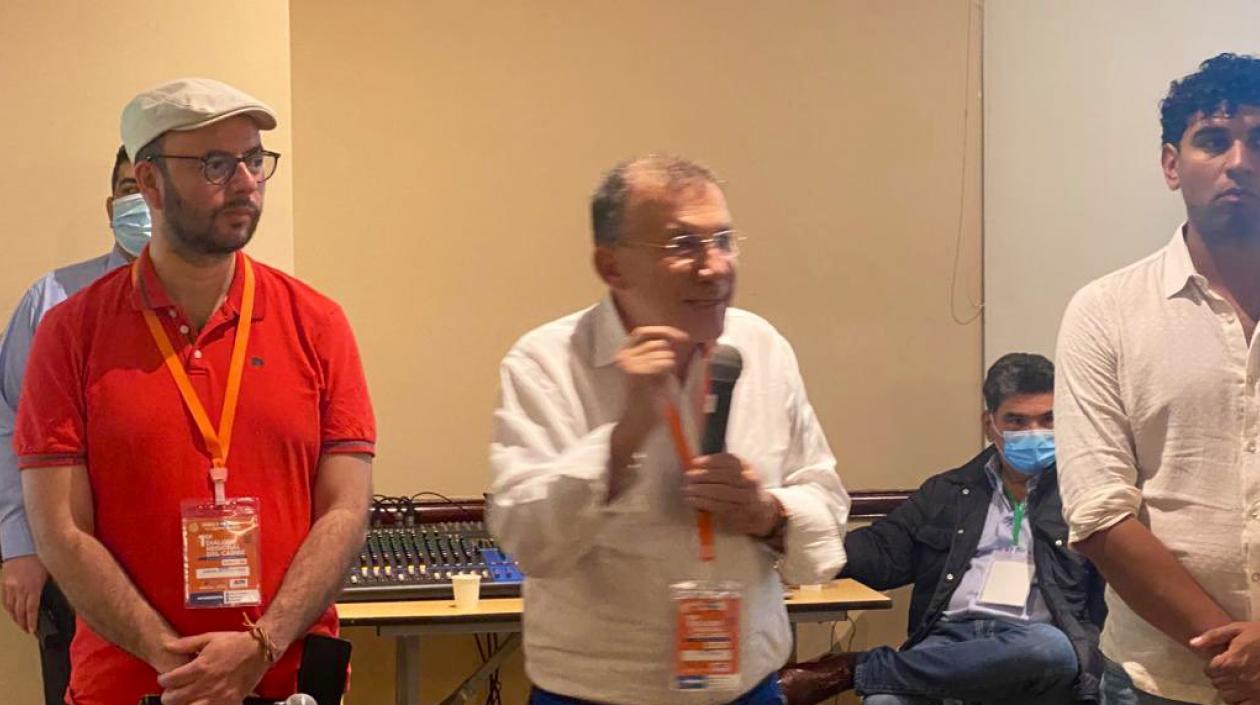 Roy Barreras en cumbre del Pacto Histórico en Santa Marta.