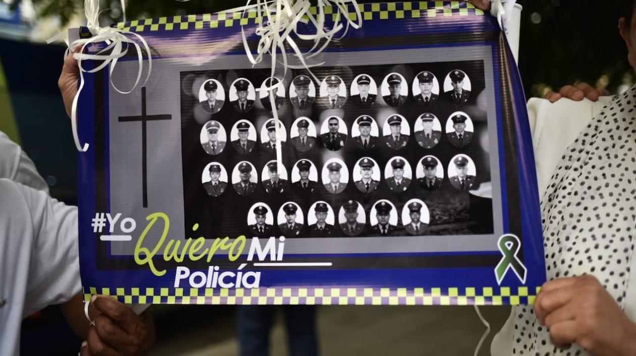 Velatón en La Plaza de la Paz.