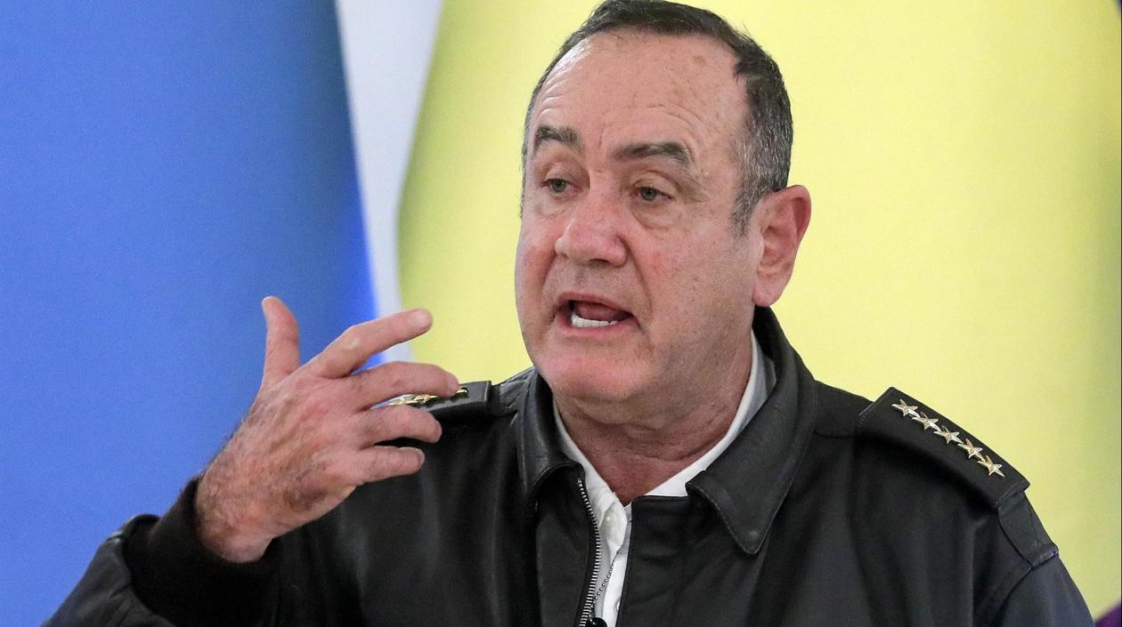 Alejandro Giammattei, presidente de Guatemala.