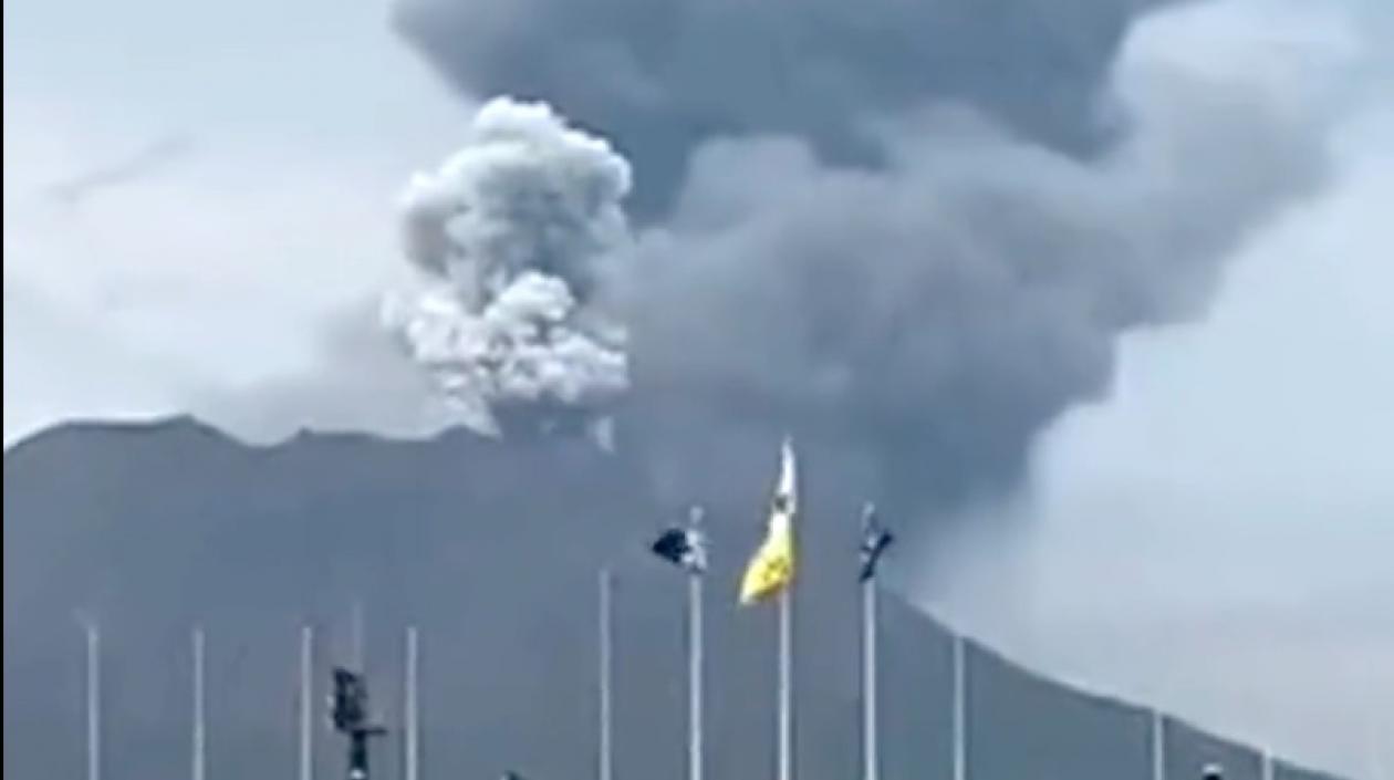 Imagen de la actividad sísmica.