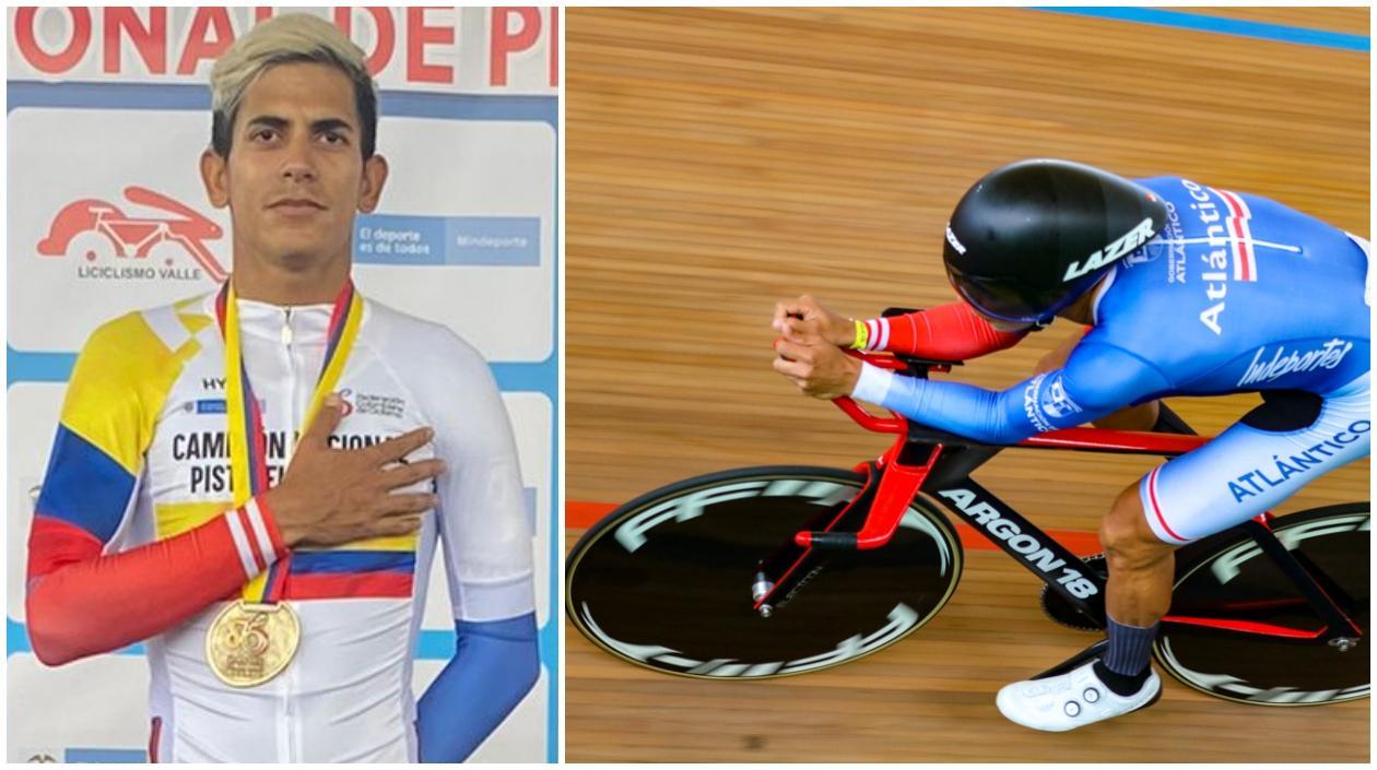 Nelson Soto, con la medalla de oro. 