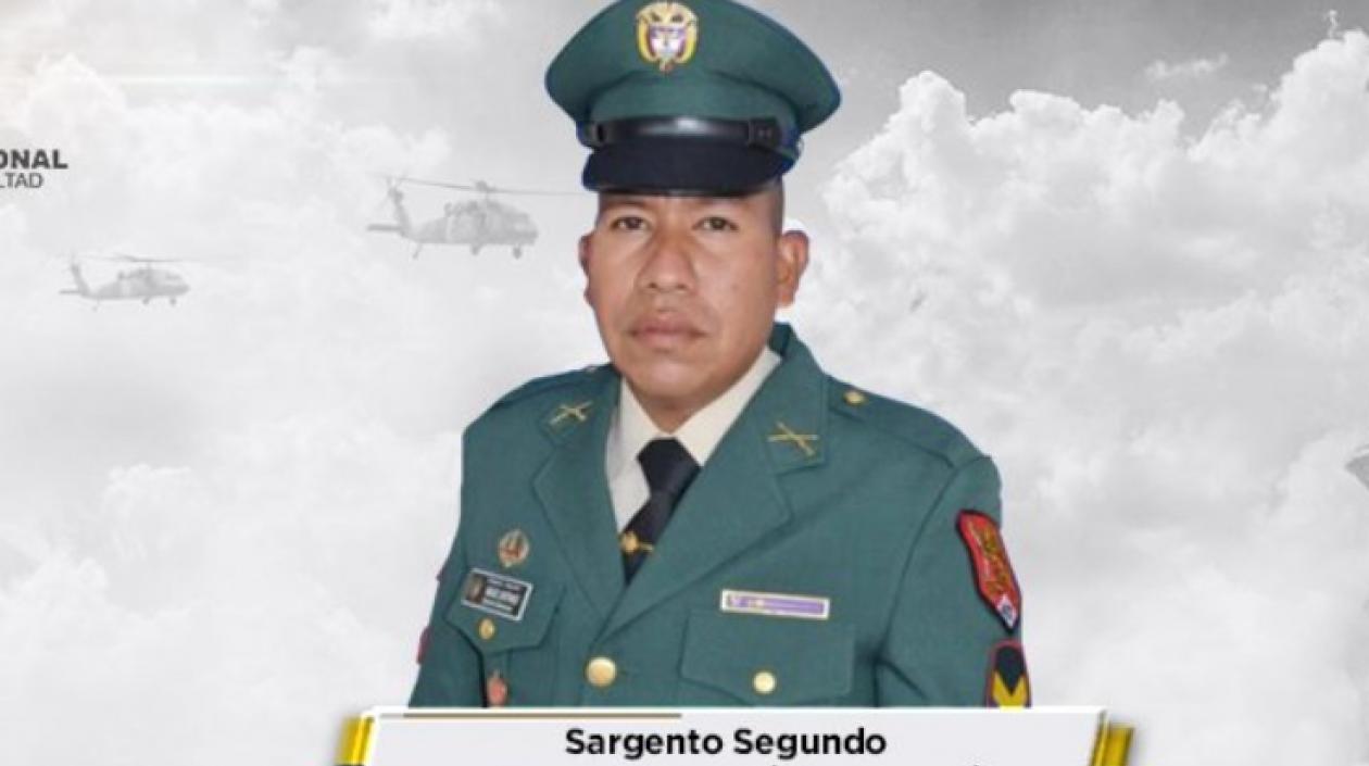 Sargento Guido Imbachí Samboní.