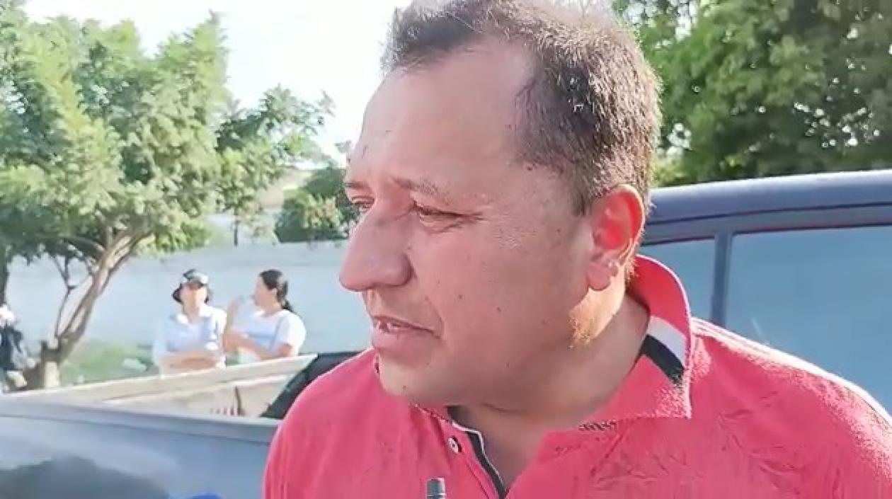 Arturo Pinto, primo de la víctima.