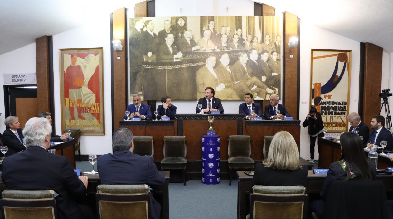 Concejo de la Conmebol. 