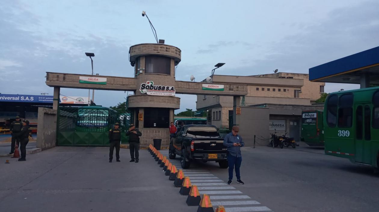 Nevada de los buses de Transmetro