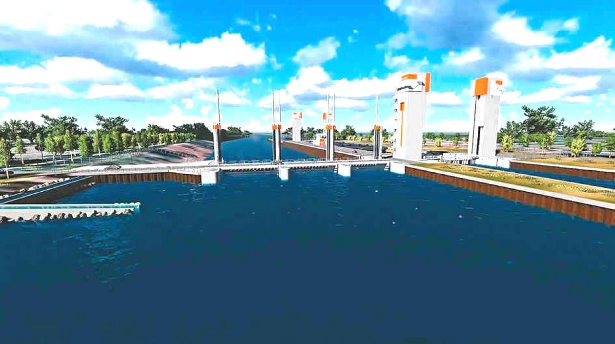 Render del megaproyecto.