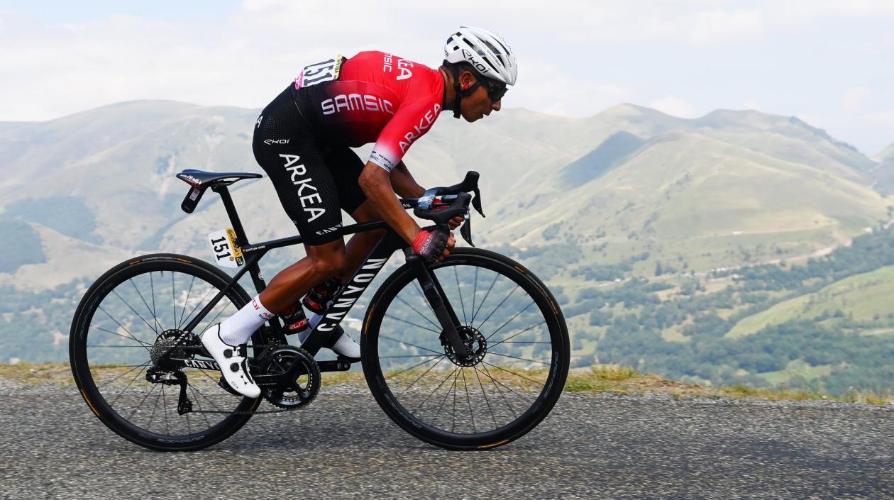 Nairo Quintana, ciclista colombiano. 
