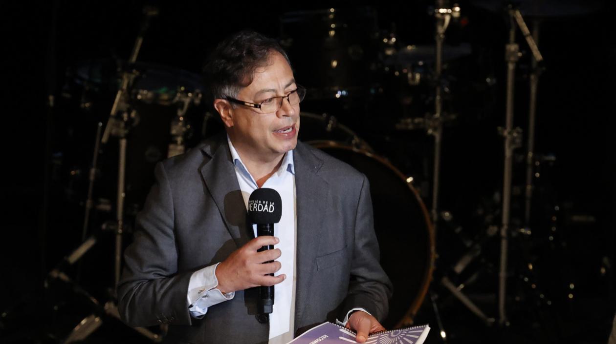 Presidente electo, Gustavo Petro.