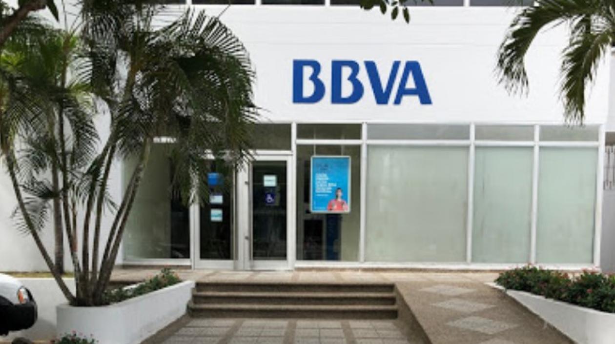 Sede del banco BBVA de la carrrera 51B con calle 76.