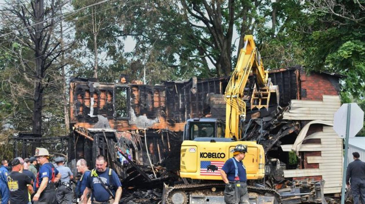 Incendio en Nescopeck