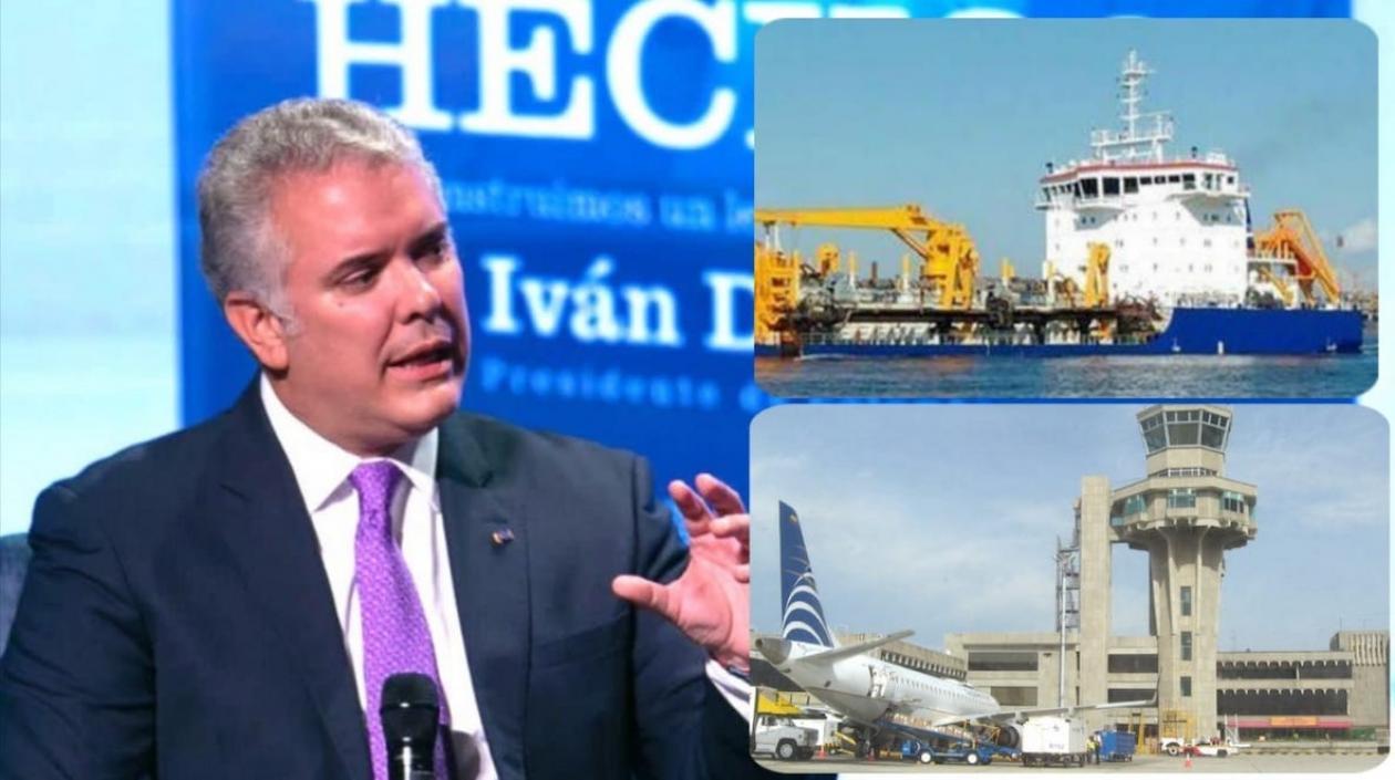 El Presidente saliente Iván Duque con sus grandes fracasos.