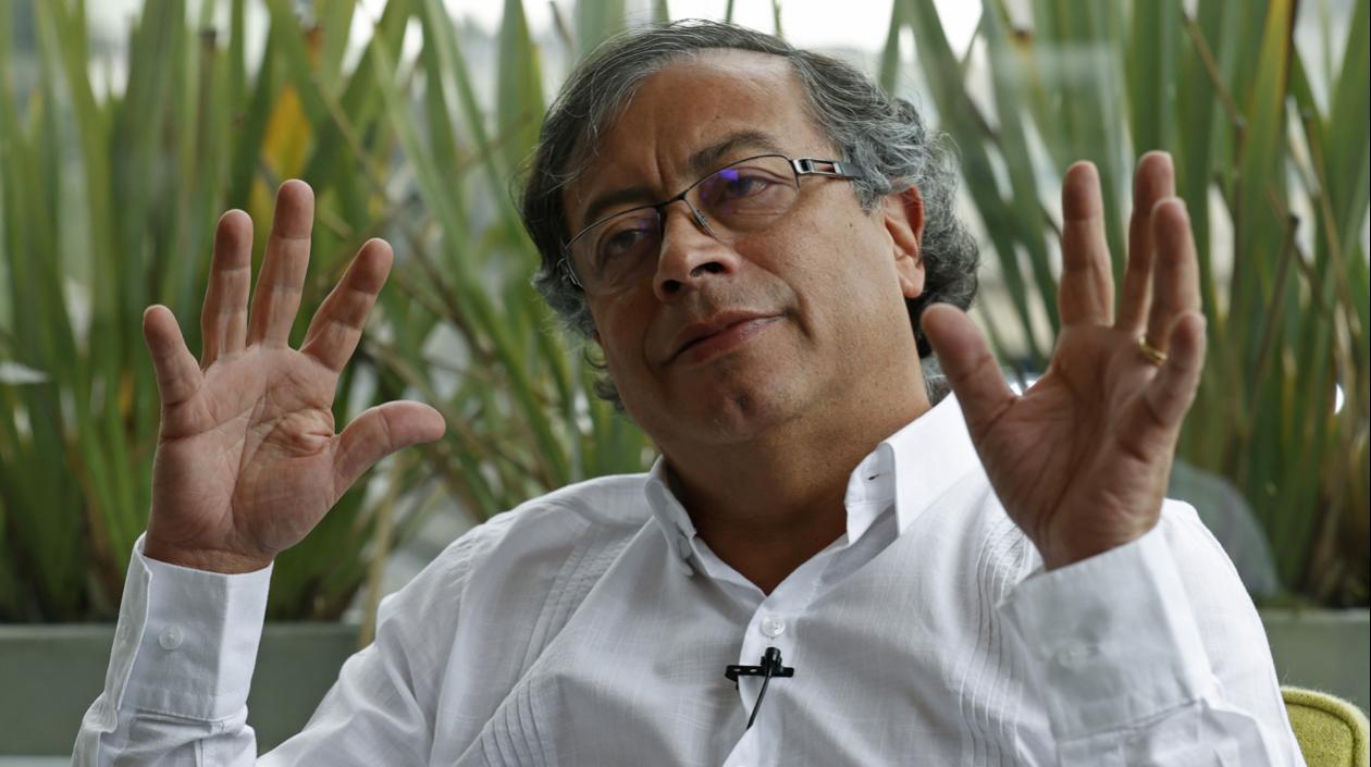 El Presidente electo Gustavo Petro.