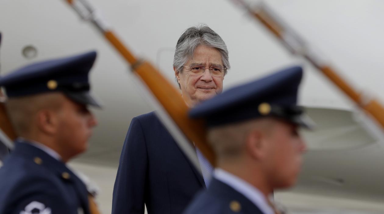 El presidente de Ecuador, Guillermo Lasso.
