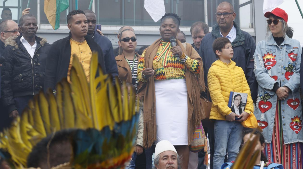 La vicepresidente electa Francia Márquez.