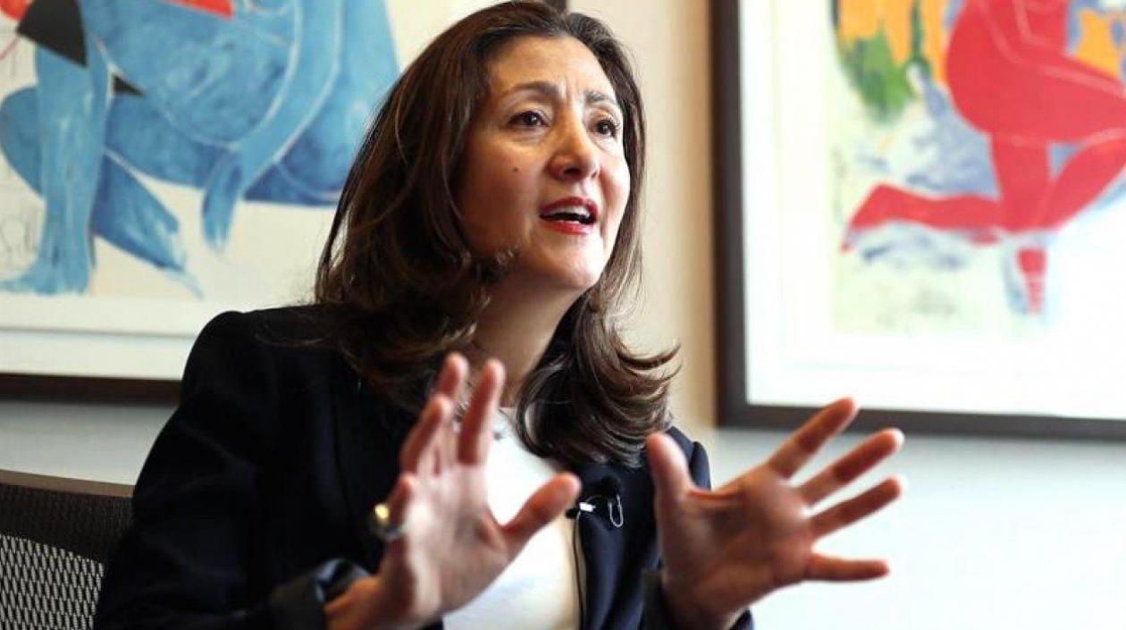 La excandidata presidencial Íngrid Betancourt.