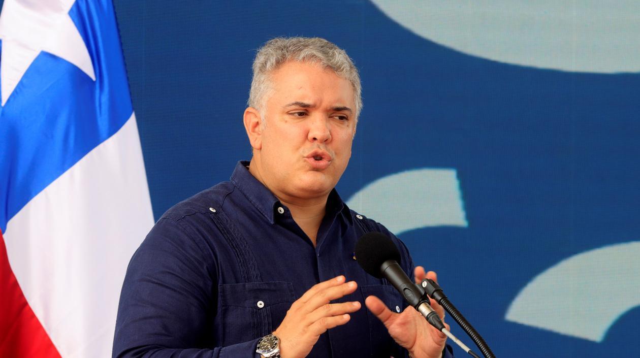 El expresidente de Colombia, Iván Duque.