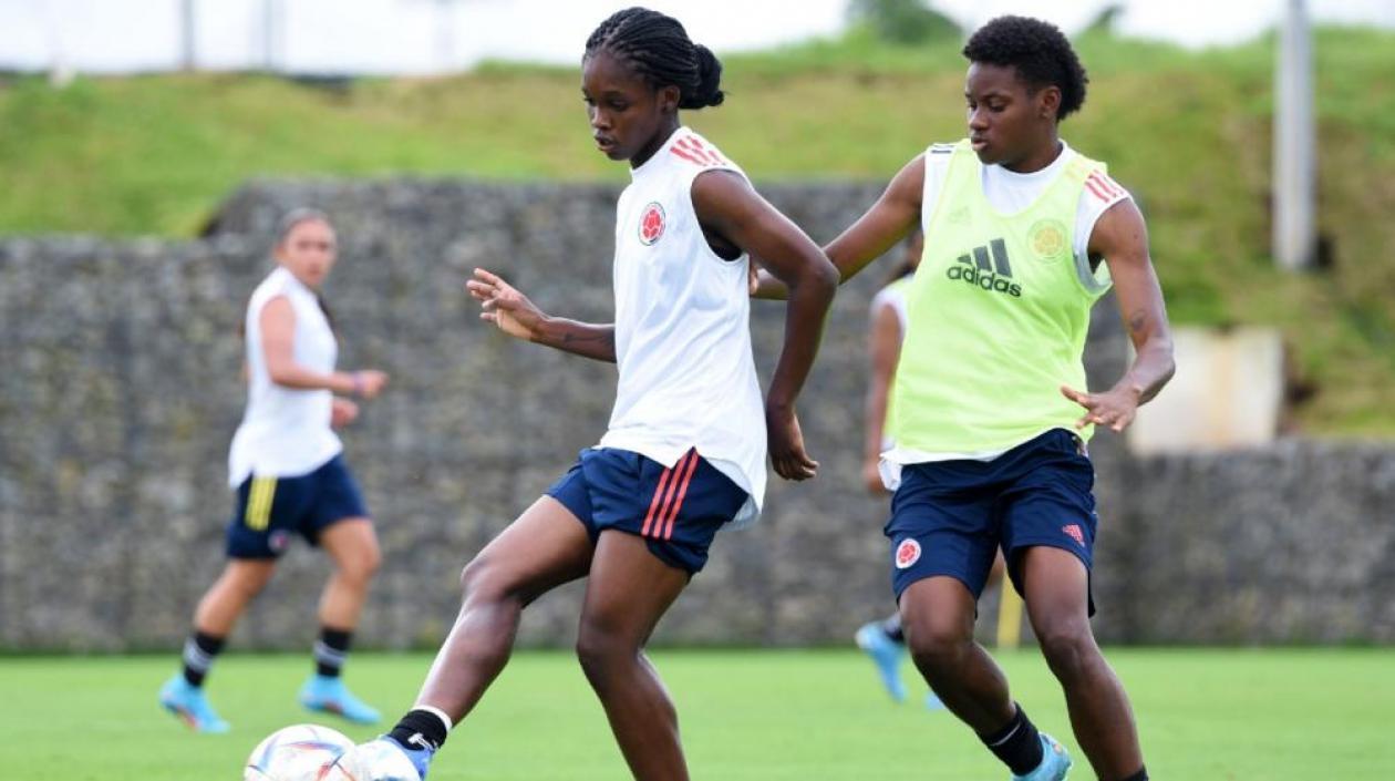 Linda Caicedo, referente del equipo. 